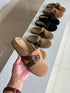 Double Belted Slid On Clogs